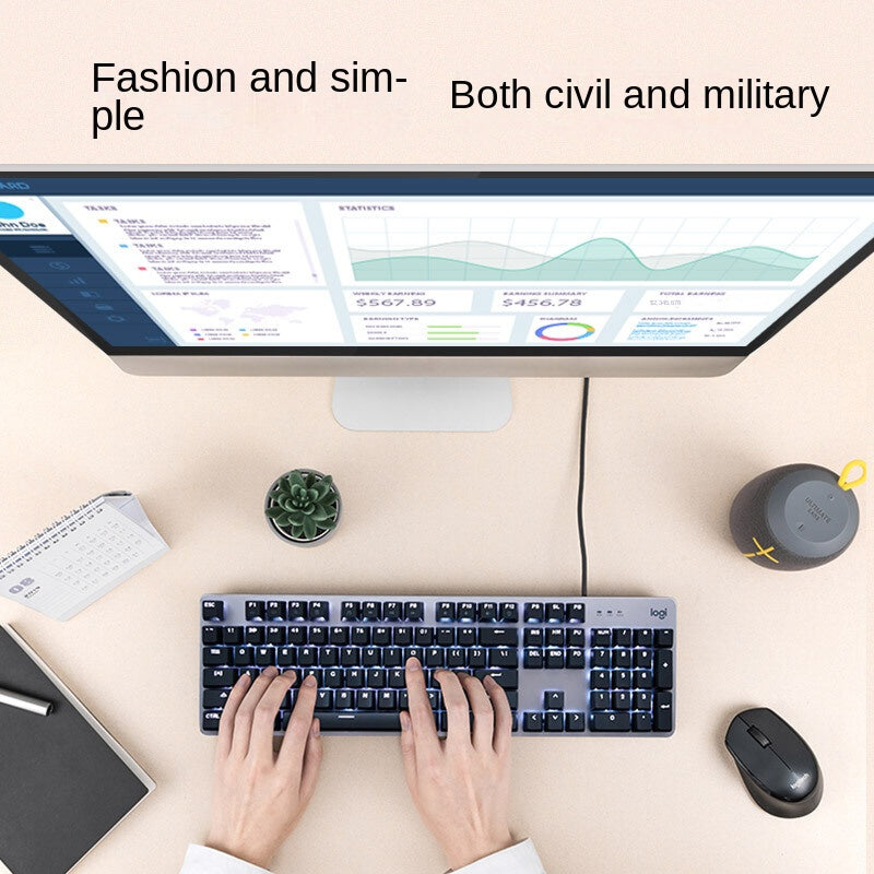 Logitech K845 Mechanical Backlit Keyboard Wired PlayerUnknown's Battlegrounds Keyboard