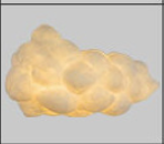 Nordic Cotton Cloud LED Pendant Lamp for Restaurant, Clothing Store, Bar Counter, Window Display, Simple and Creative White Cloud Pendant Light